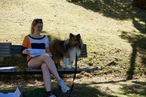 Enjoying the Botanical Garden