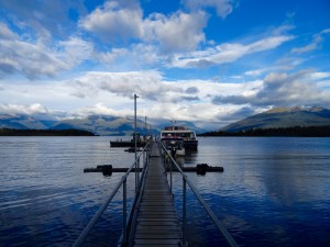 Boat from Te Anua Downs