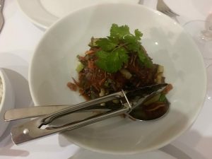 Grilled Mayura Station Wagyu beef w/ chili jam