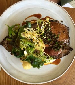 Clare Valley Scotch Fillet, Kolophon caper and anchovy butter