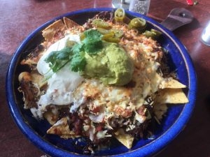 Beef Brisket Nachos at Ellis Beach Bar and Grill